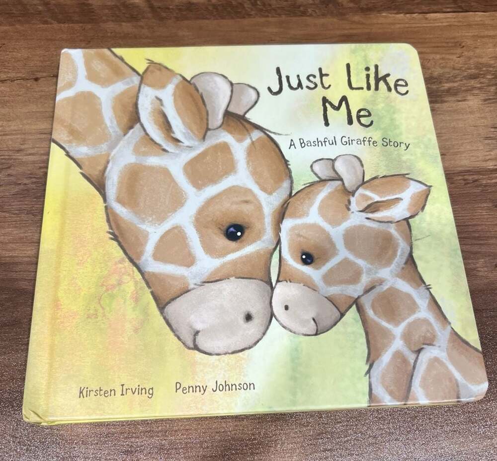 Jellycat Just Like Me: A Bashful Giraffe Story Board Book